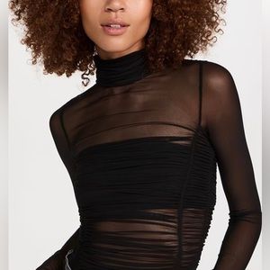 Free People Under It All Thong Bodysuit | Black